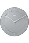 Braun Classic Analogue Wall Clock with Quiet Quartz Movement, Easy To Read, 20cm