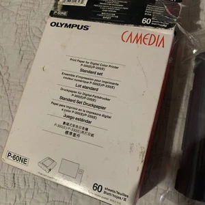 Olympus P-60NE Camedia Print Paper for Digital Color Printer (BRAND NEW,OPEN BOX - Picture 1 of 3