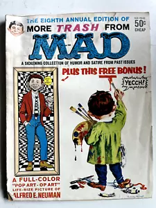 MAD MAG: L'OTTAVA EDIZIONE ANNUALE; gennaio 1965 buono, senza poster - Foto 1 di 4