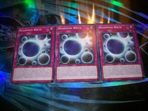 3x Regenesis Birth 1st Edition Common ALIN-EN074 Yu-Gi-Oh! - Picture 1 of 1