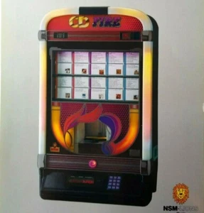 NSM CD Fire Jukebox Flyer Original Phonograph Music Art Print Sheet Wall Unit - Picture 1 of 4