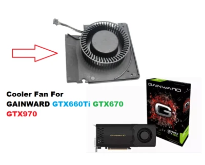Cooling Fan For Gainward GTX660Ti GTX670 GTX970 GTX 970 660Ti 670  PLB06625B12HH - Image 1 of 4