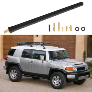7" Short Rubber Black Antenna Mast Radio AM/FM for TOYOTA FJ CRUISER 2007-2015 - Picture 1 of 19