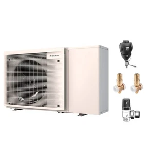 Daikin Altherma 3 M Wärmepumpen-Paket Monoblock 4 kW EBLA-04E3V3 inkl. Zubehör - Bild 1 von 7
