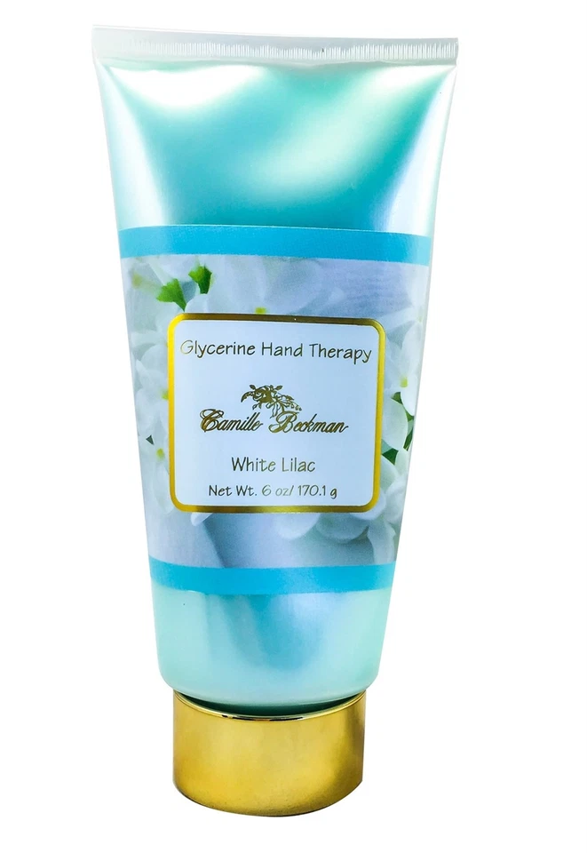 Crema de terapia de manos con glicerina Camille Beckman 6 oz - aroma blanco lila Foto 1 de 1