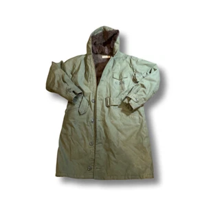 RARE ORIGINAL VINTAGE 1940'S WWII US NAVY DECK JACKET SUB TORPEDO PARKA SIZE 40 - Picture 1 of 6
