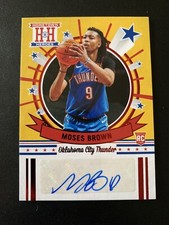 2020-21 Panini Chronicles Hometown Heroes Red Moses Brown #HH-MBR Rookie Auto RC