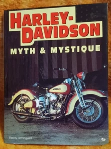 Harley-Davidson Myth and Mystique by Randy Leffingwell 1st ed. 1996, Hardback - Picture 1 of 13