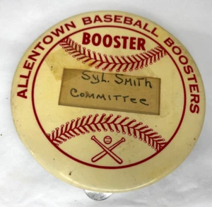 Allentown Dukes Eastern Minor League Baseball Booster Badge 1930 Whitehead& Hoag - Foto 1 di 4
