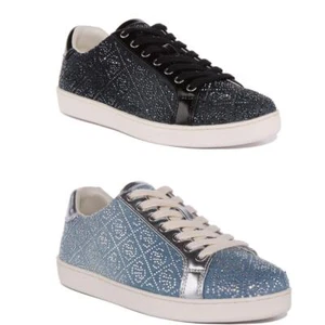 Guess Rosalía Fl7Rs2Den12 4G Zapatillas Estampadas Diamante Azul Mujer Reino Unido 3-8 - Imagen 1 de 13
