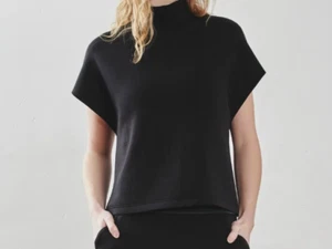 Leze the Label Women's Lani Top - Black MEDIUM - Picture 1 of 6