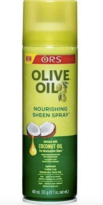 ORS Olive Oil Nourishing Sheen Spray Infused with Coconut Oil 481ml