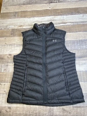 Suéter feminino Under Armour Storm Puffer Vest Pertex Iso tamanho L 700 preenchimento - Imagem 1 de 4