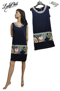 LADY CHIC Kleid Damenkleid Schulterfrei Bequeme Größen Curvy Made in Italy - Bild 1 von 10