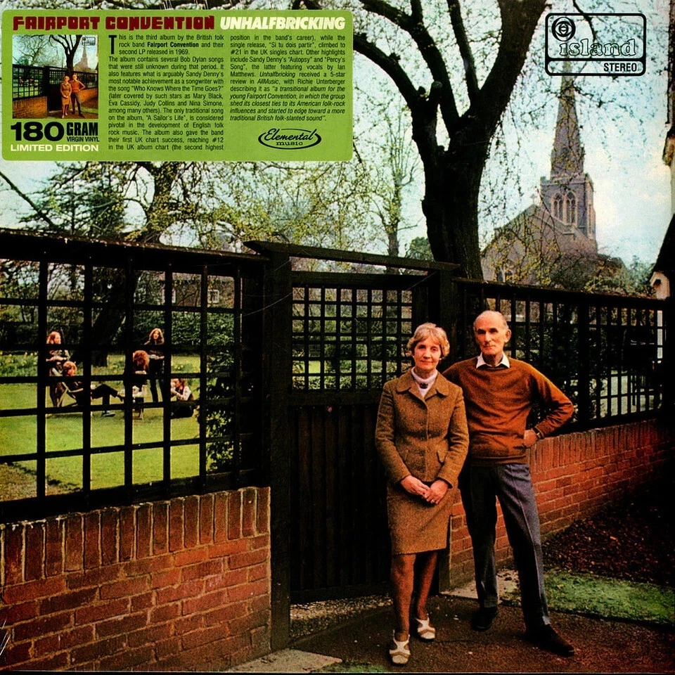 Unhalbricking  FAIRPORT CONVENTION LP ELEMENTAL MUSIC - Image 1 of 1