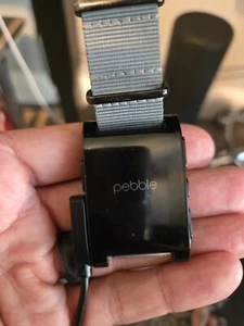 Pebble 301BL Smart Watch black - Zdjęcie 1 z 4