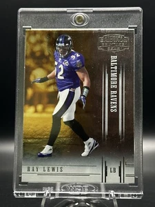 Donruss Gridiron Gear Ray Lewis #80 Baltimore Ravens 2005 - Imagen 1 de 4