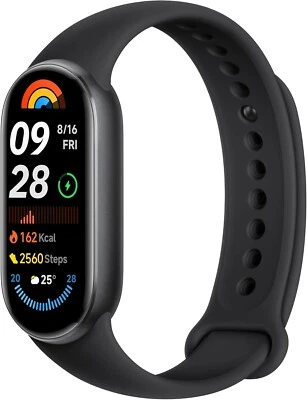 Xiaomi Smart Band 9 Global Version (2024) 1.62" Amoled Display - Black