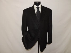 Pronto Uomo Couture men's Black pure Cashmere jacket coat 44 R - Picture 1 of 11