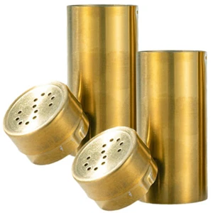 2pcs Multipurpose Shaker Stainless Steel Pepper Dispenser Spice - Picture 1 of 12