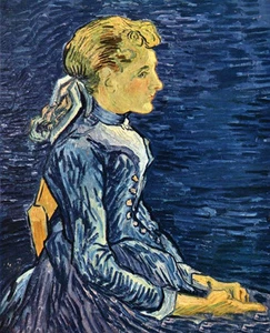 Art Oil painting Vincent Van Gogh - Portrait of Adeline Ravoux - Picture 1 of 1