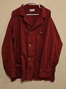 Vintage Christian Dior Le Connaisseur Pyjama Hemd mit Knöpfen Nachtwäsche lang SL.2XL - Bild 1 von 6