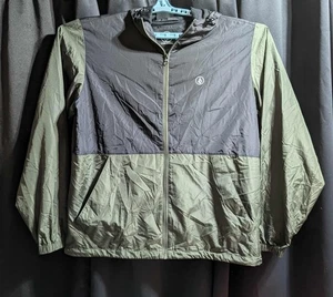 Volcom Windbreaker Jacket Mens Size XXL  Black/Green - Picture 1 of 13