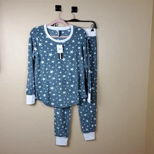 Jaclyn Pyjama-Set Intimates marine/weiß Sternenmuster Größe S - Bild 1 von 9