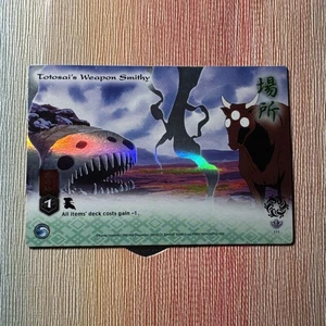 Inuyasha TCG - Totosai's Weapon Smithy 111 - FOIL Rare - Score Jaki 1ST ED - Picture 1 of 2