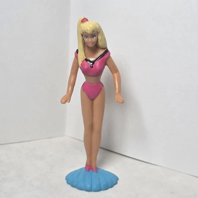 Barbie Figura Muñeca Estatuillas Juguetes De Colección 1990 Aplausos PVC Muñecas 3" Decoración de Pasteles Foto 1 de 4