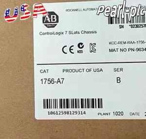 New Factory Sealed AB 1756-A7 SER B ControlLogix 7 Slots Chassis 1756A7 - Picture 1 of 2