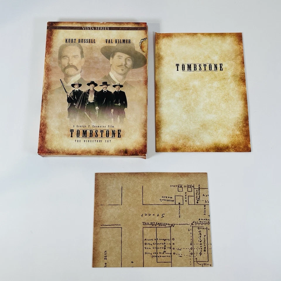 Tombstone (Vista Series Director's Cut DVD, 1993, 2-Disc Set) - Image 1 of 4