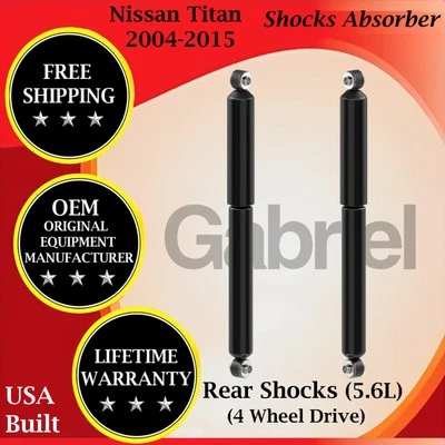 Monroe Genuine OEM Rear Shocks For 2004-2015 Nissan Titan 4WD Lifetime Warranty - Изображение 1 из 4