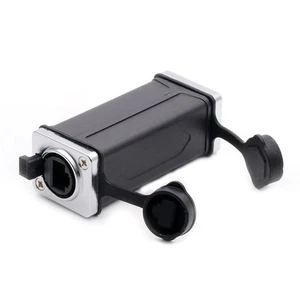 Wasserdichter RJ45 8P8C Ethernet-Anschluss, Buchse auf Buchse, Netzwerk, Ge9146 - Bild 1 von 5