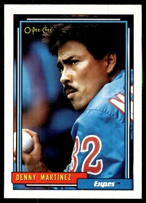 1992 O-Pee-Chee Denny Martinez Montreal Expos #15 - Image 1 of 2