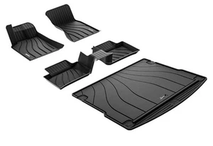 3W Floor Mats & Cargo Liner for Porsche Macan 2014-2025 All Weather Custom Fit - Picture 1 of 15
