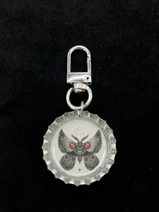 Polilla / Tirador de cremallera / Dije de mochila / Dije de cartera / Regalo / Llavero / Gótico - Imagen 1 de 1