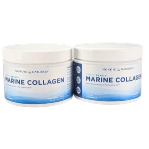 2-Pack Nordic Naturals Marine Collagen Vitamin C 5.3oz Strawberry EXP 10/25 - Picture 1 of 12