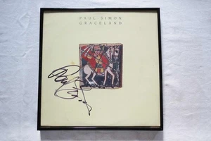 Paul Simon Signed Graceland Vinyl Record 1986 W/COA - Foto 1 di 17