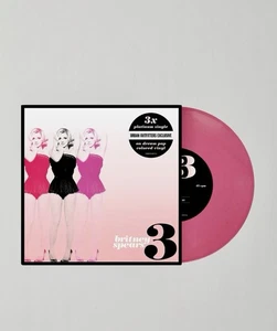 BRITNEY SPEARS - 3 - UO Exclusive Dream Pop 7 inch Single Vinyl LE / 7,500 - Picture 1 of 4
