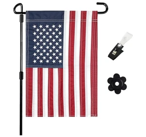 USA Gartenflagge für Gartenflaggenständer, 12x18 kleine amerikanische Fahnen - Bild 1 von 9