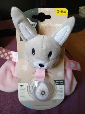 Tommee Tippee Paci-Snuggie Pacifier &Security Blanket/Lovey/Paci Holder - Image 1 of 3