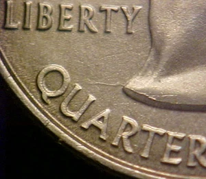 2003 P Missouri State Quarter Die Crack Obverse - Nice BU Error Coin-c6874xhh - Picture 1 of 3