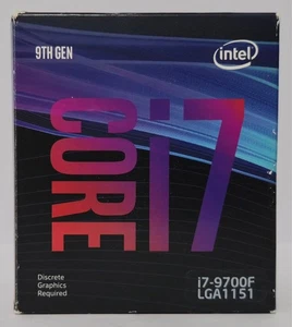 CPU Intel Core i7-9700F SRG14 4,7 GHz Turbo 8 núcleos 9ª generación LGA-1151 - Probada - Imagen 1 de 6