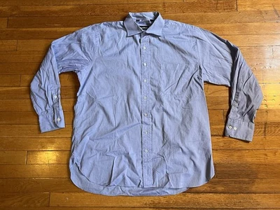 Paul Stuart Dress Shirt Men’s 17 31 Blue - Image 1 of 4