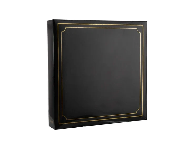 ARPAN Extra-large 3-ring Binder Self Adhesive Padded Photo Album Black