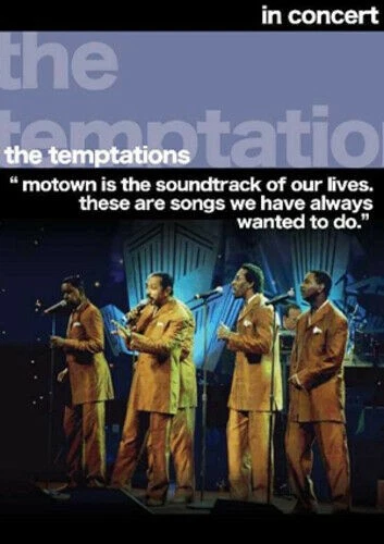 The Temptations Live in Concert (2007) The Temptations DVD Region 2 New & Sealed - Image 1 of 1