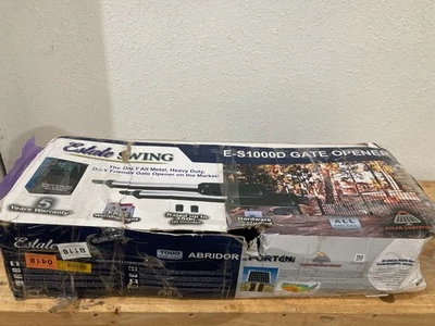 Estate Swing E-S1000D Dual Swing Solar Gate Opener A/C Charging Black - Image 1 of 4