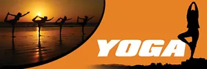 2ft x 6ft YOGA Vinyl Banner 2'x6' -Alt to Banner Flag (197) - Picture 1 of 1