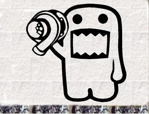 Domokun Aufkleber Turbo JDM Style Sticker OEM  Fun Stickerbomb Shocker  - Bild 1 von 2